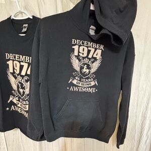 Medium hoody & Matching Tee
1974